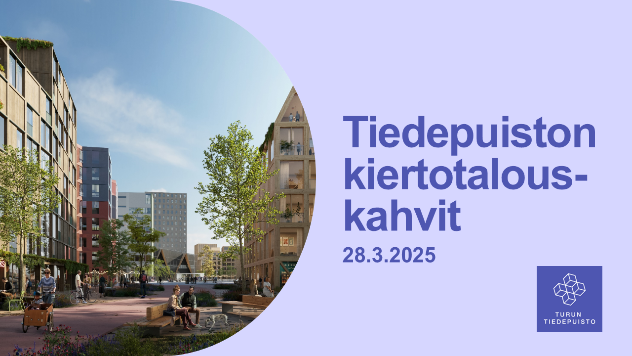 Tiedepuiston kiertotalouskahvit: ”Vastuullisuus on pikemminkin ajattelun tapa kuin yksittäisiä ympäristötekoja”